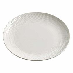 Biely porcelánový dezertný tanier Maxwell & Williams Diamonds, 15 cm