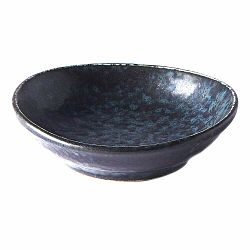 Čierna keramická miska na omáčku MIJ BB, ø 8 cm