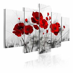 Dekoratívny obraz Bimago Red Miracle 100 × 50 cm