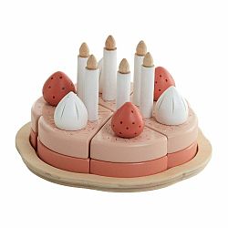 Drevená detská hracia súprava Flexa Play Birthday Cake