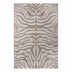 Hnedo-béžový vonkajší koberec Ragami Safari, 80 x 150 cm