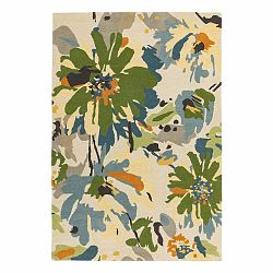 Koberec Asiatic Carpets Floral Green Multi, 160 x 230 cm