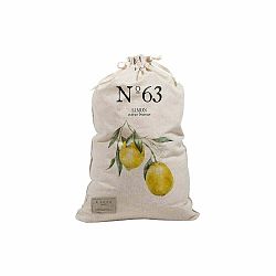 Látkový vak na prádlo Really Nice Things Bag Lemons, výška 75 cm