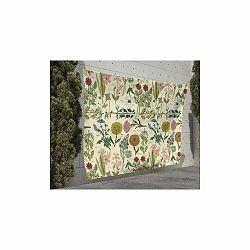 Pikniková deka Surdic Manta Picnic Botanical s motívom rastlín, 140 x 170 cm
