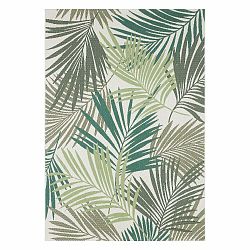 Zeleno-sivý vonkajší koberec NORTHRUGS Vai, 120 x 170 cm