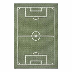 Zelený detský koberec Ragami Playground, 80 x 150 cm