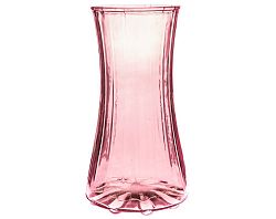 Sklenená váza Nigella 23,5 cm, ružová%