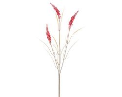 Umelá kvetina Vetva pšenice 75 cm, ružová%