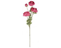 Umelá kvrtina Pivonka 70 cm, tmavo ružová%