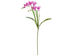 Umelý kvet Frézia 60 cm, fialová%
