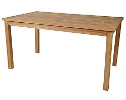 Záhradný jedálenský stôl Tegal 150x90 cm, teak%